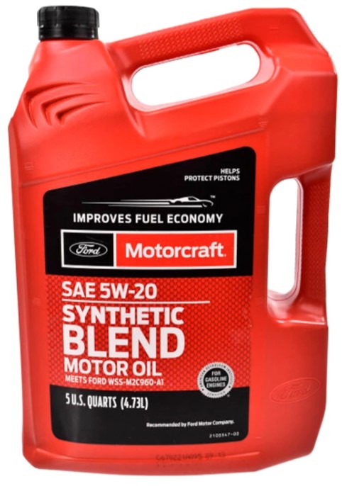 Моторна олива Ford Motorcraft Premium Synthetic Blend Motor Oil 5W-20